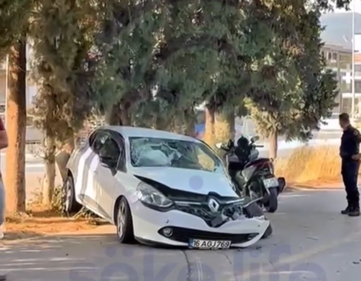 AĞACA ÇARPARAK DURABİLDİ