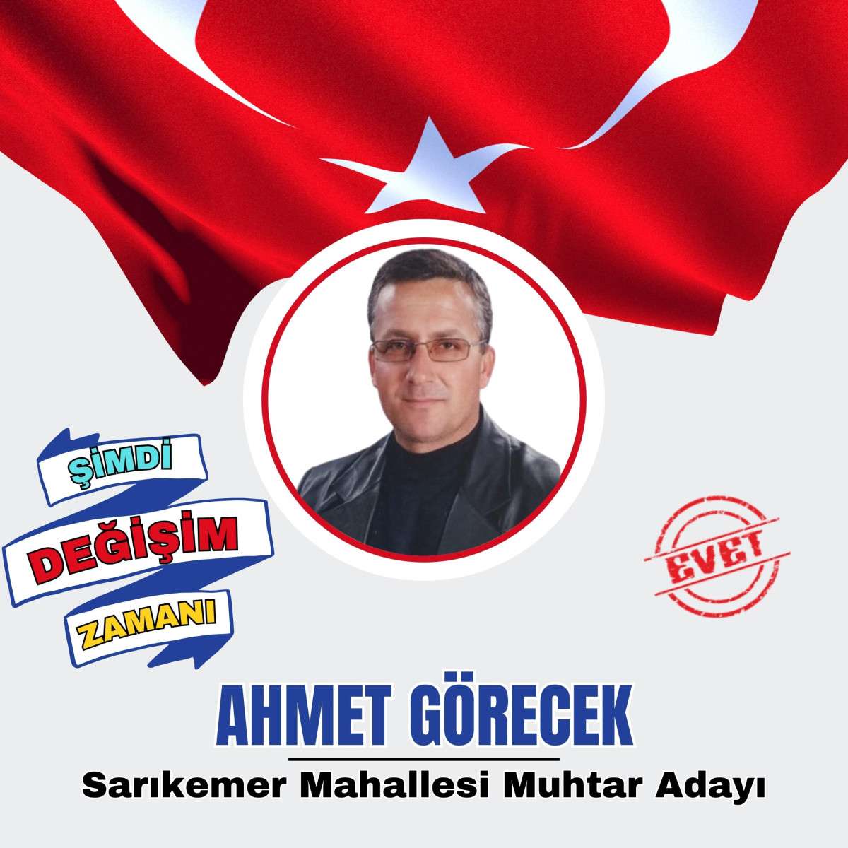 Ahmet Görecek Muhtar Adaylığını Açıkladı