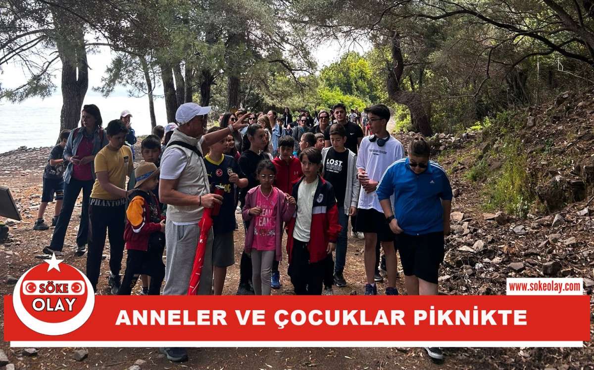 ANNELER VE ÇOCUKLAR PİKNİKTE..