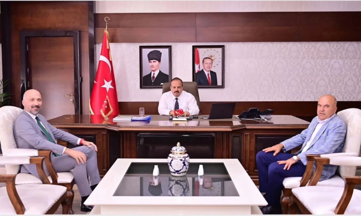 ARIKAN VE OĞUZ’DAN VALİ CANBOLAT’A ZİYARET! 