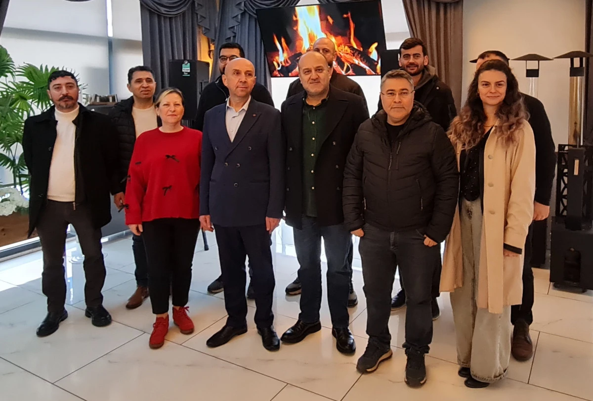 BAKKALLAR ODASI BAŞKANI G&Uuml;LTEKİN GAZETECİLERLE BULUŞTU! 