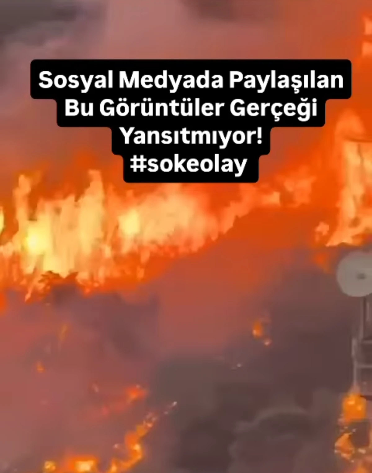 BU GÖRÜNTÜLER GERÇEĞİ YANSITMIYOR! 