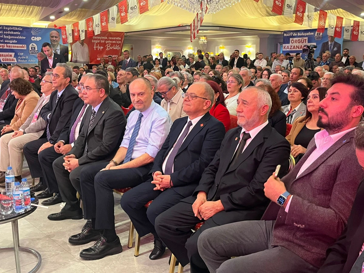 CHP AYDIN’DA SAATÇİ YENİDEN BAŞKAN!