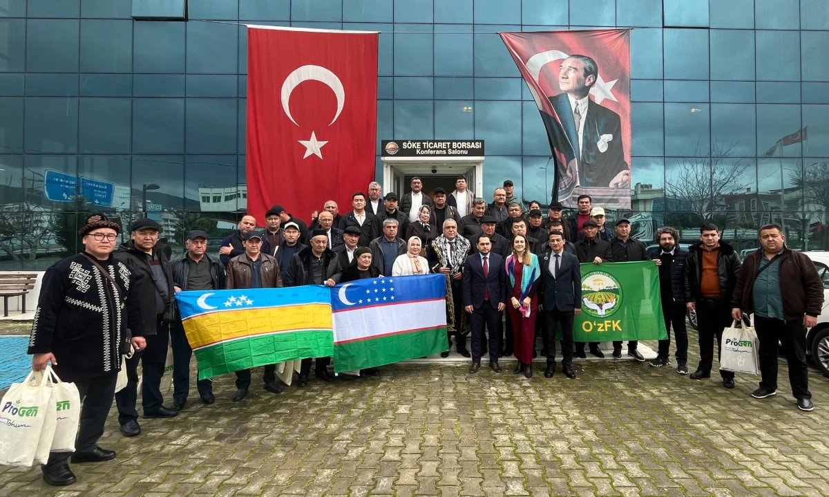 &Ouml;ZBEKİSTAN HEYETİ S&Ouml;KE TİCARET BORSASI&rsquo;NDA! 