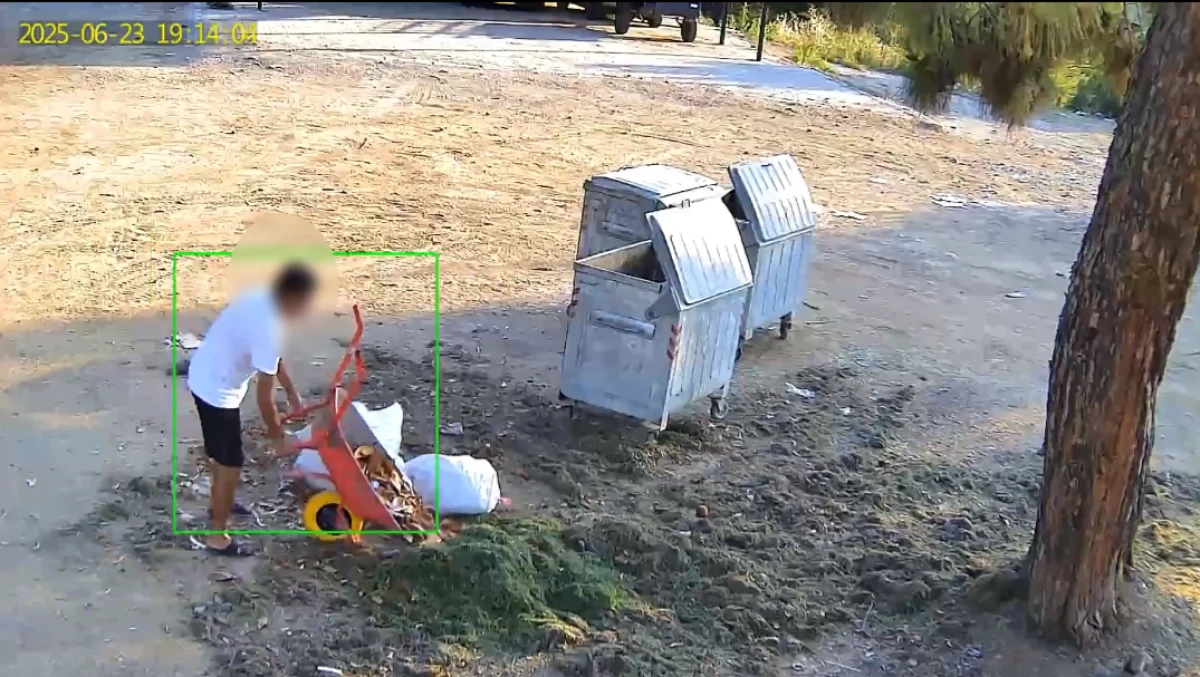 RASTGELE ÇÖP ATANLARA FOTOKAPAN TAKİBİ! 