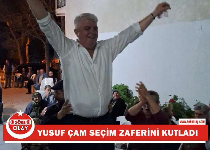 SEÇİMİ KAZANAN MUHTAR BÖYLE KUTLAMA YAPTI