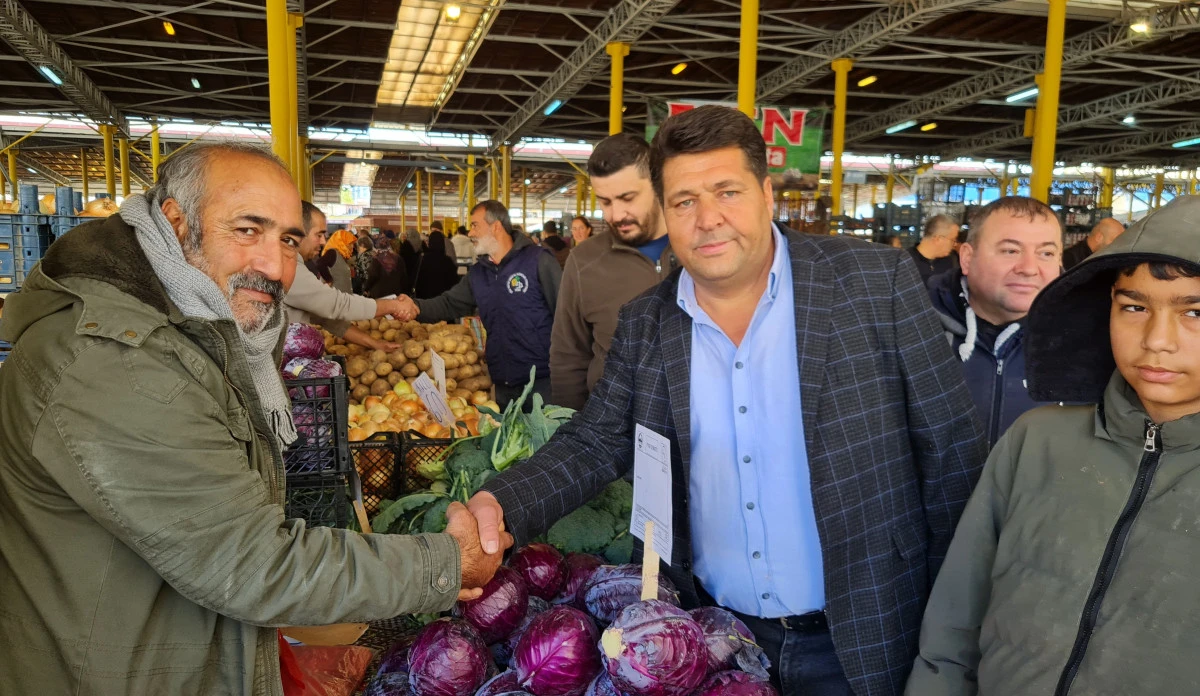SEDAT ARSLAN PAZARCININ HAKKI İÇİN SAHADA! 