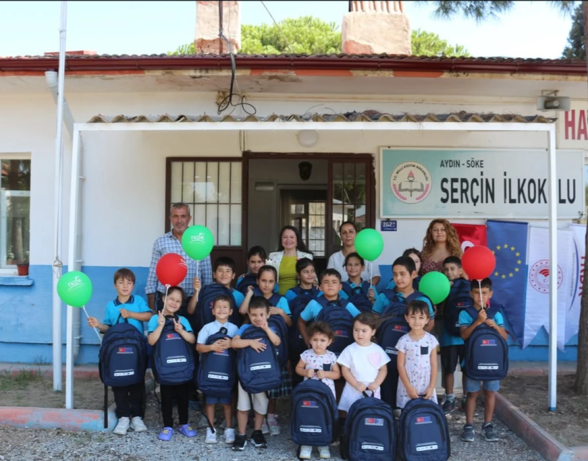 SERÇİNDE ÖĞRENCİLERE YENİ ÖĞRETİM YILI HEDİYESİ! 