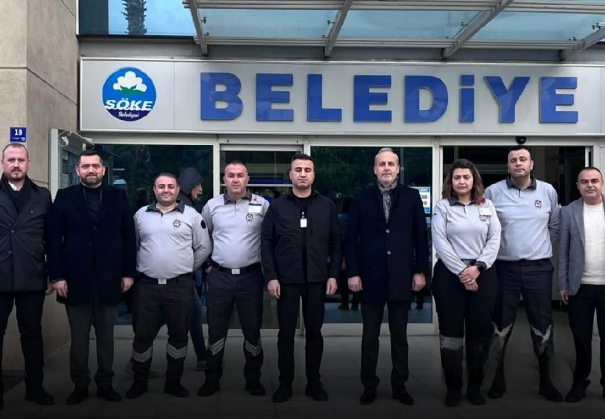 S&Ouml;KE BELEDİYESİ G&Uuml;VENLİK&Ccedil;İLERİ HAK-İŞ'Lİ OLDU 