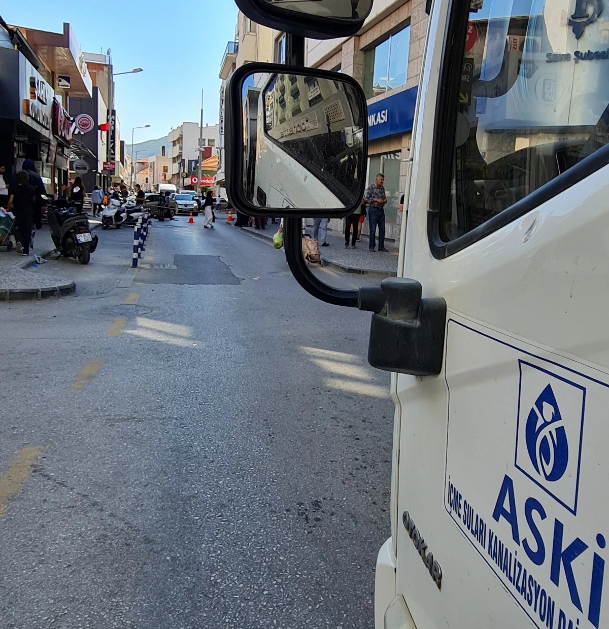SÖKE TRAFİĞİNDE SU PATLAĞI KRİZİ
