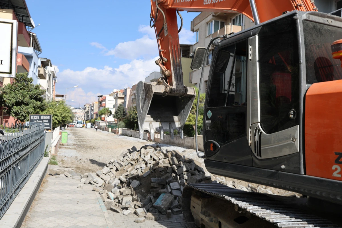 S&Ouml;KE&rsquo;DE BİR SOKAK DAHA YENİLENİYOR! 