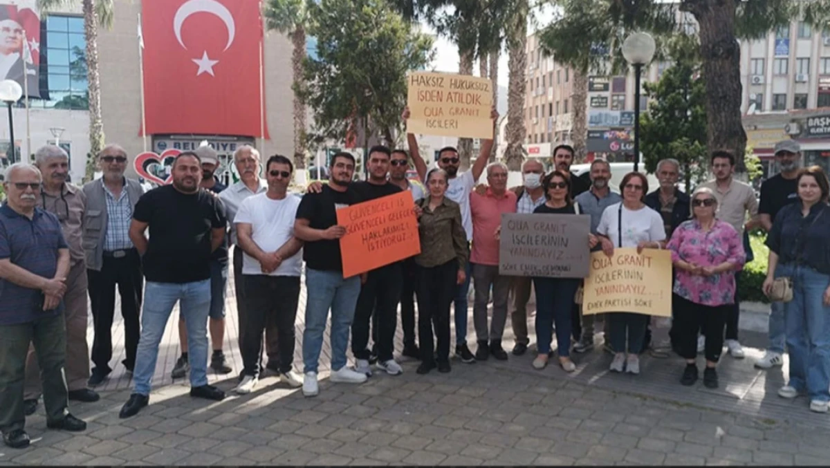 SÖKE'DE İŞÇİLER 1 MAYIS'TA İŞTEN ÇIKARILDI