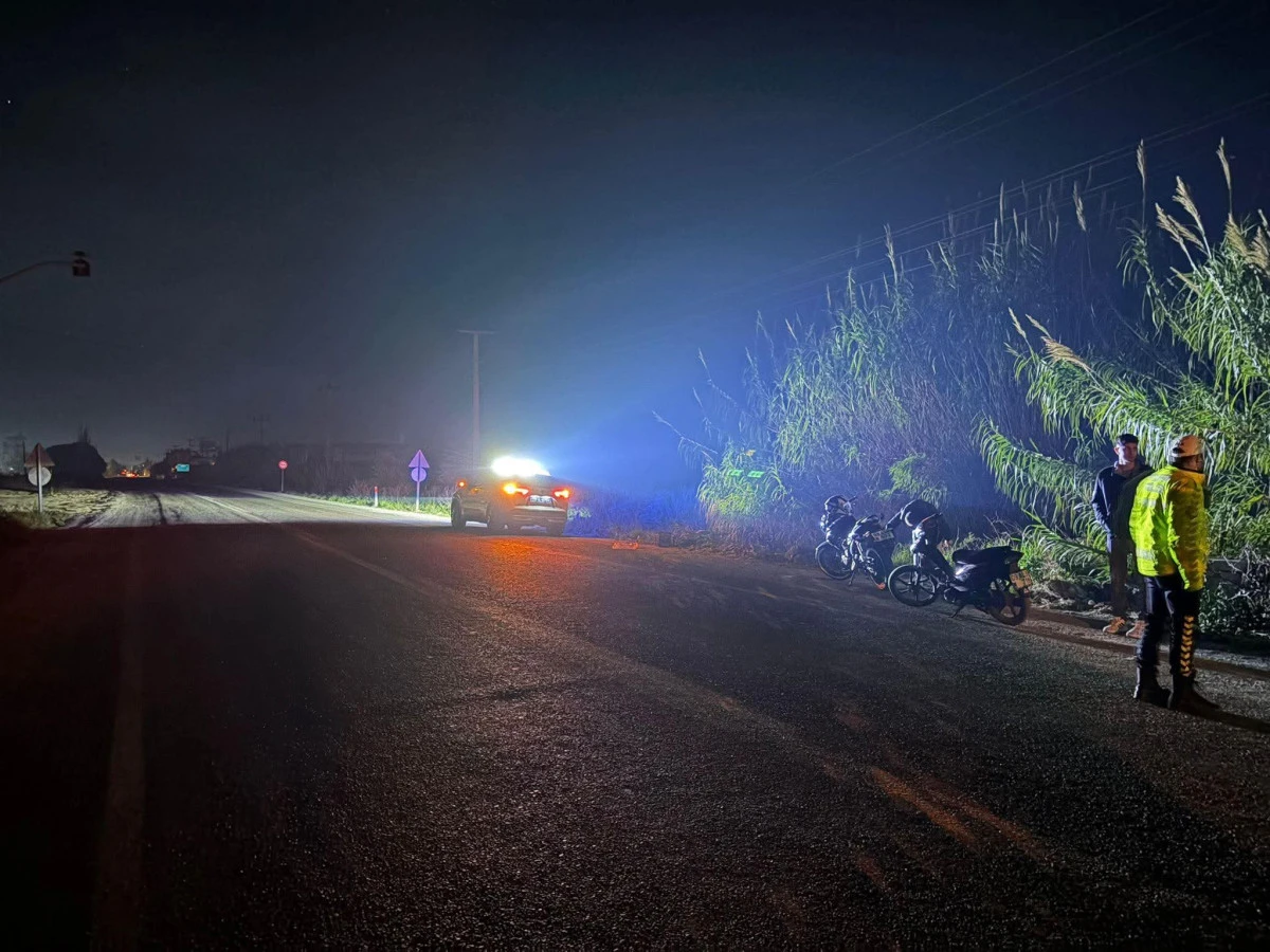 S&Ouml;KE&rsquo;DE MOTOSİKLETLER &Ccedil;ARPIŞTI! 