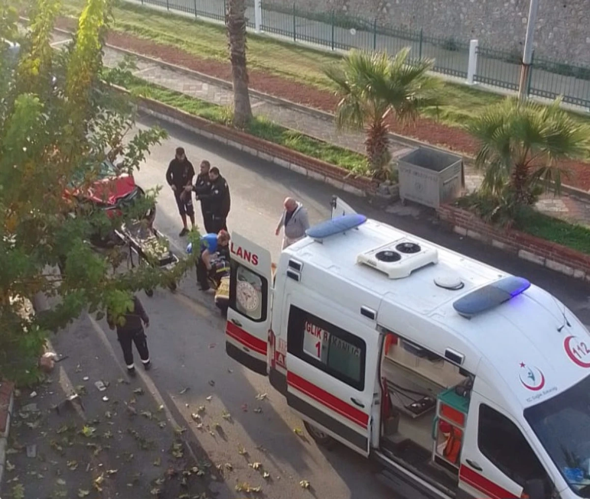 SÖKE’DE PERDE ARKASI MERAK EDİLEN KAZA! 