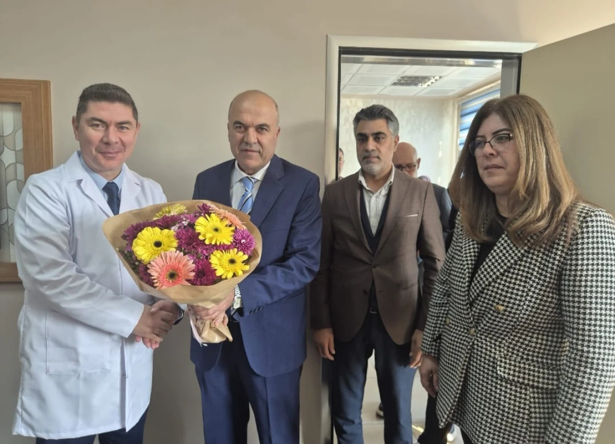 S&Ouml;KE&rsquo;DE SAĞLIK &Ccedil;ALIŞANLARINA TIP BAYRAMI ZİYARETİ