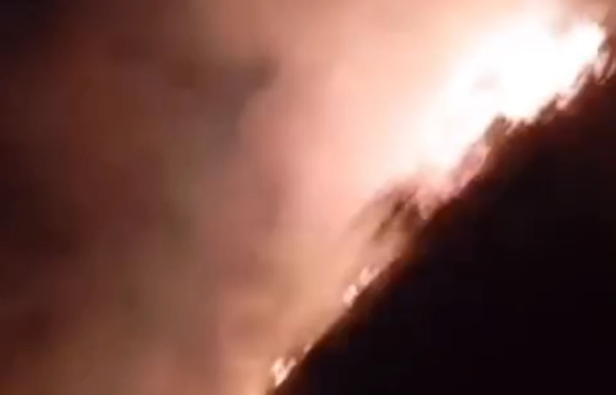 S&Ouml;KE'DE YANGIN ALARMI!