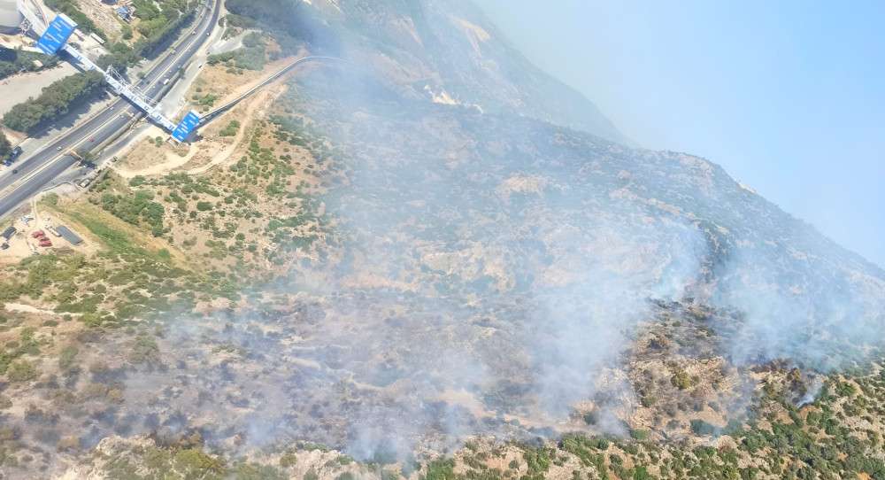 Söke’deki orman yangını kısmen kontrol altına alındı