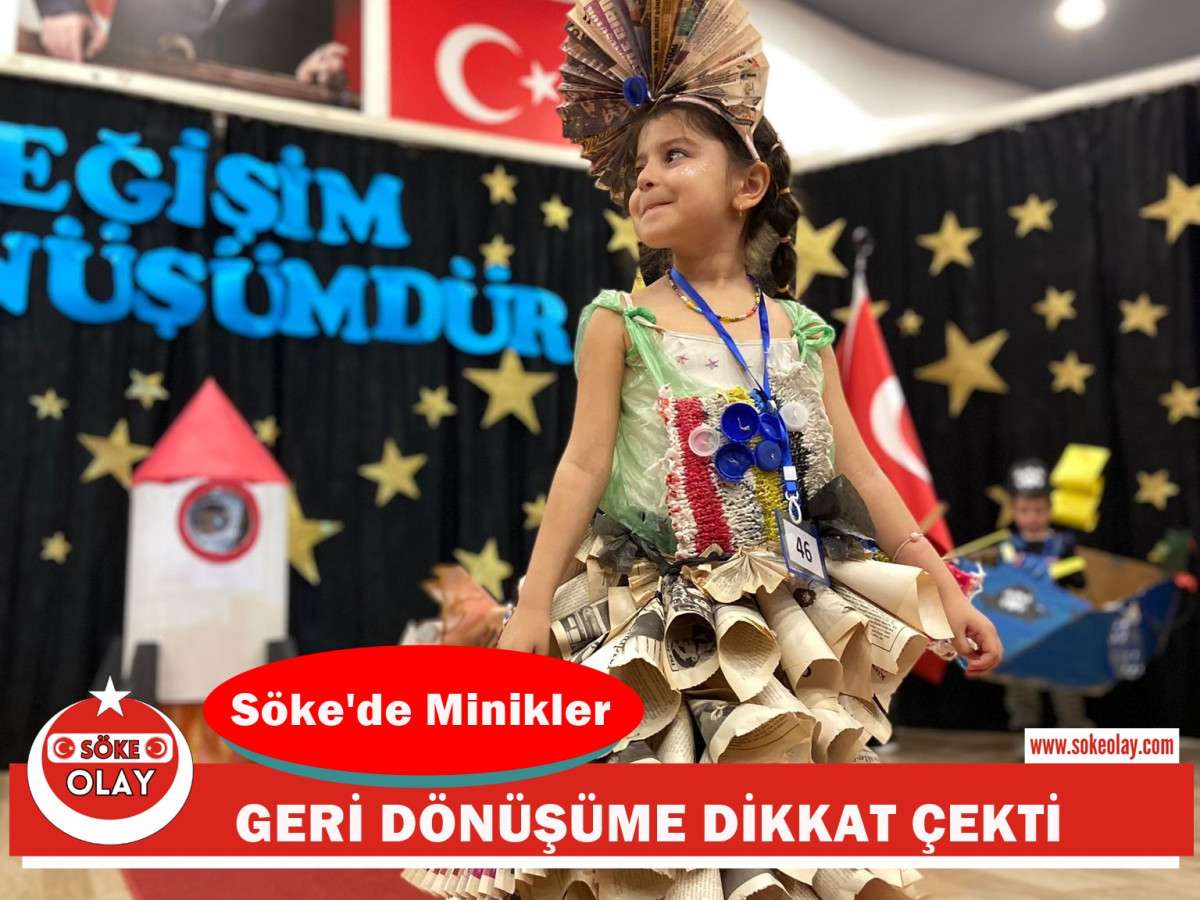 SÖKELİ MİNİKLER ÇEVRE İÇİN YARIŞTI