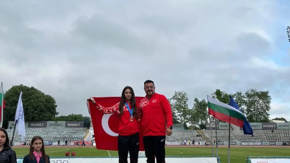 SÖKE'NİN RÜZGAR KIZI BULGARİSTAN’DA ALTIN MADALYA KAZANDI 