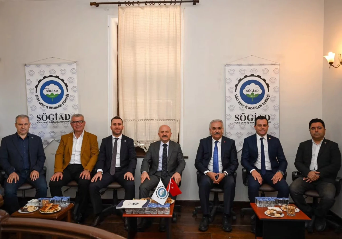 VALİ VAROL S&Ouml;KE İŞ D&Uuml;NYASIYLA BULUŞTU!